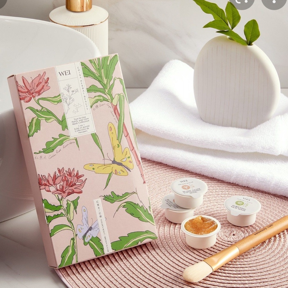 New WEI 2in1 Purify & Glow Mask Collection